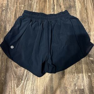Size 2 lululemon blue shorts